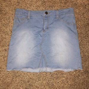 Cat and Jack stretchy denim skirt girls size 10/12